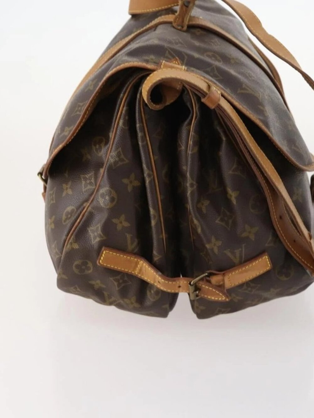 LOUIS VUITTON Monogram Saumur 35 Shoulder Bag M42254 LV Auth bs33561 - Picture 6 of 16